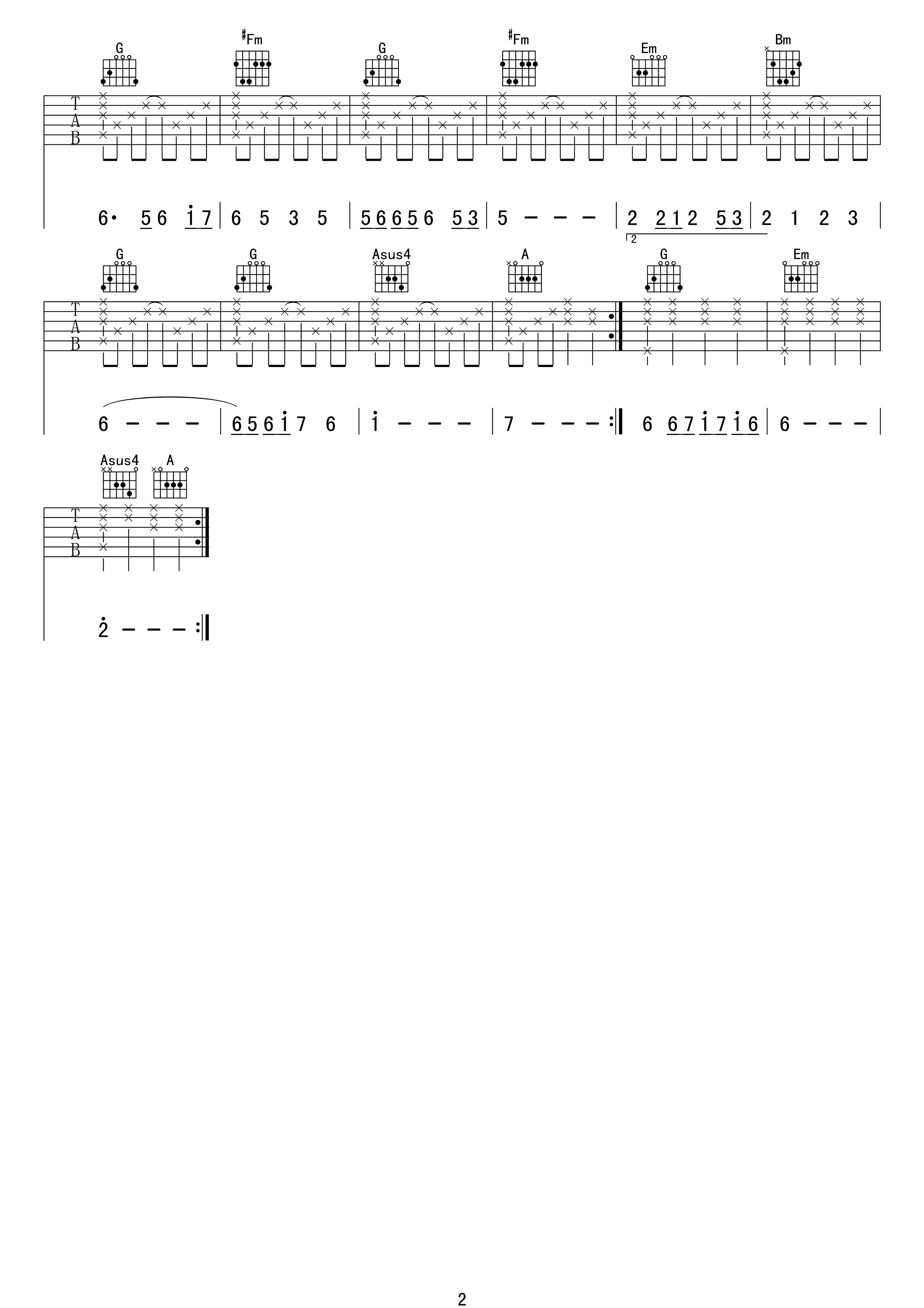 王杰、王韵婵《祈祷 王杰王韵婵》吉他谱