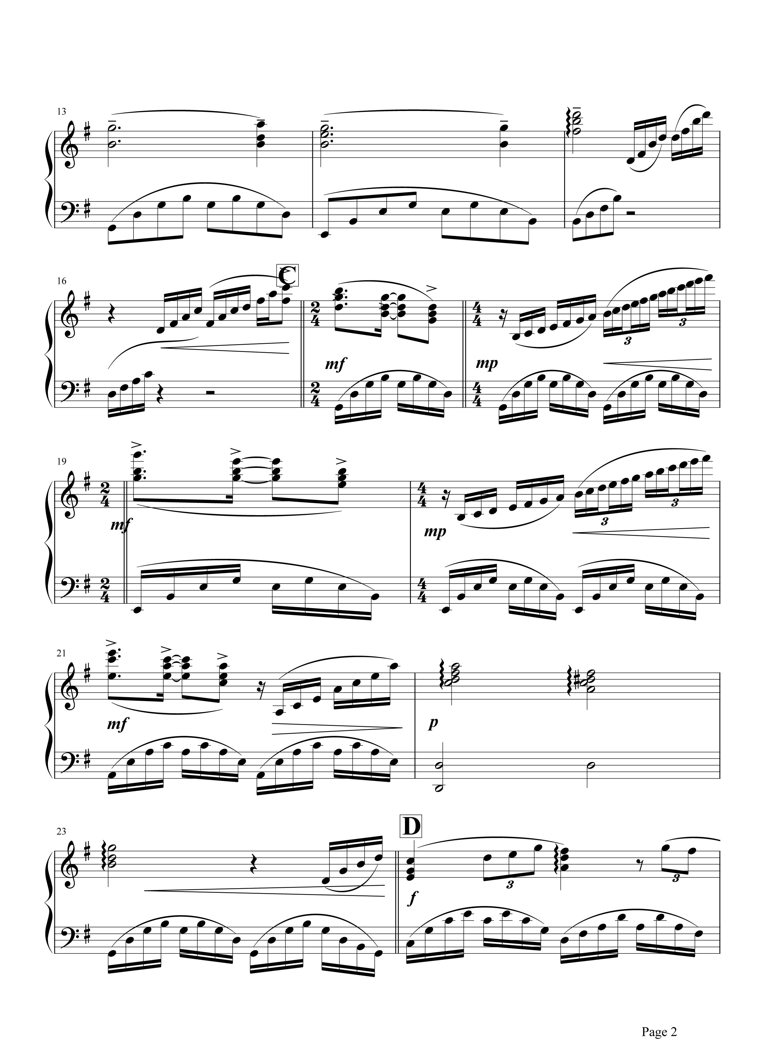 Unchained Melody《Unchained Melody》钢琴谱五线谱