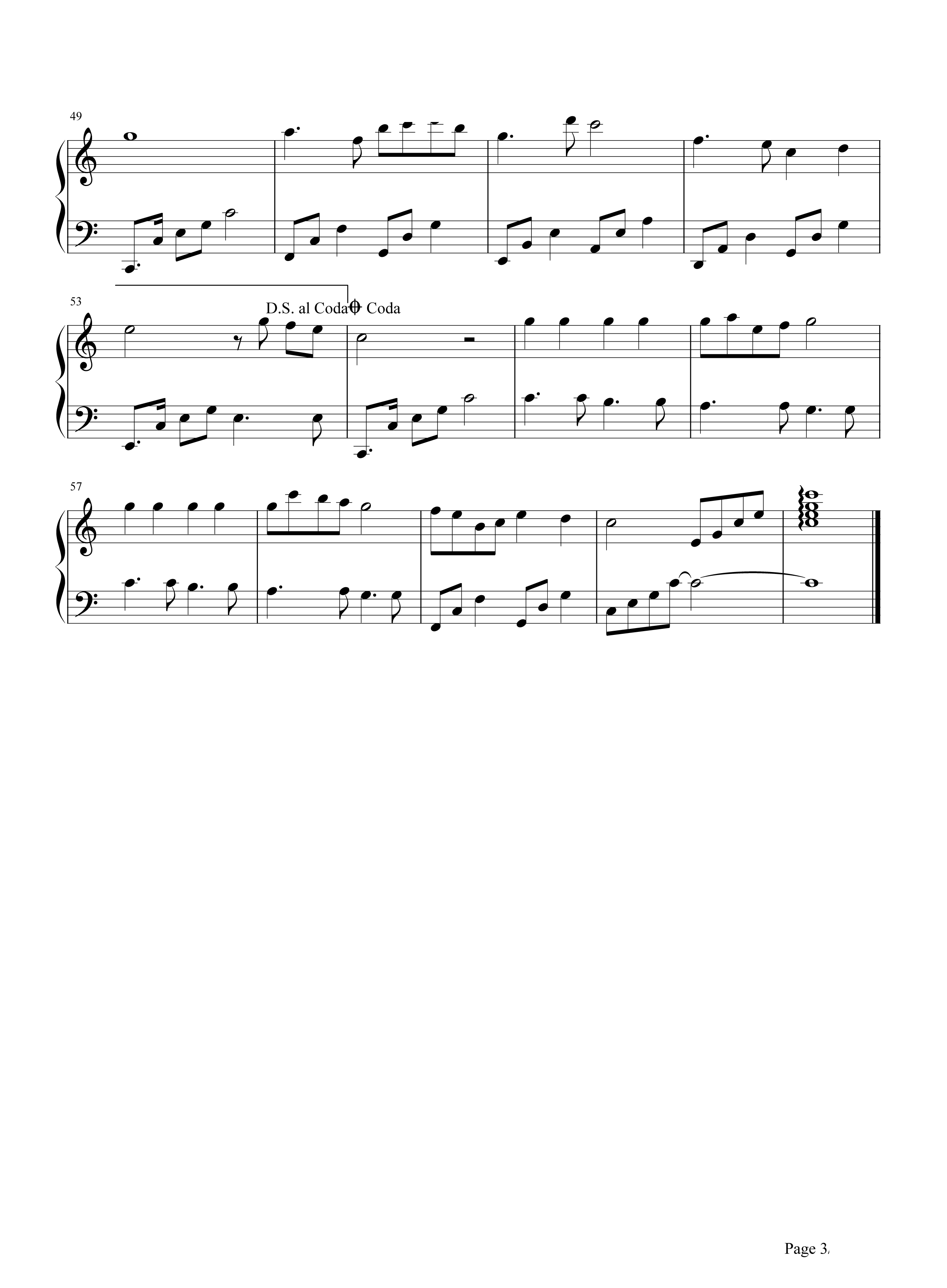 电视歌曲《心愿便利贴》钢琴谱五线谱