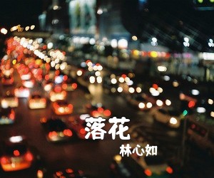 林心如《落花》钢琴谱五线谱