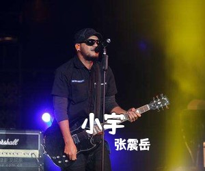 张震岳《小宇》C调吉他谱
