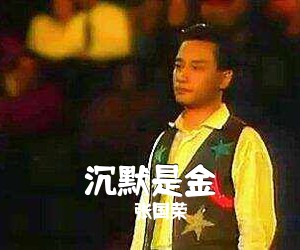 张国荣《沉默是金》C调吉他谱