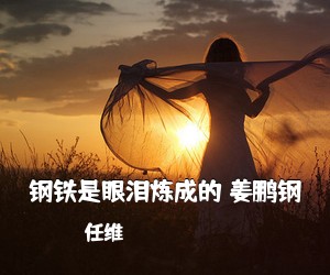 任维《钢铁是眼泪炼成的 姜鹏钢》吉他谱