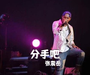 张震岳《分手吧》G调吉他谱