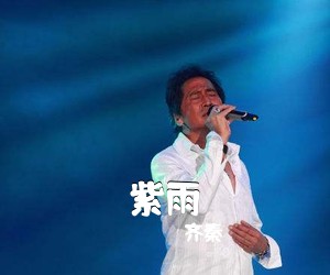 齐秦《紫雨》G调吉他谱