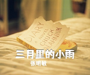 张明敏《三月里的小雨》G调吉他谱