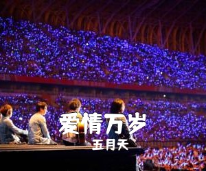 五月天《爱情万岁》D调吉他谱