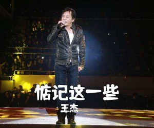 王杰《惦记这一些》G调吉他谱