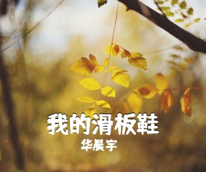 华晨宇《我的滑板鞋》C调吉他谱