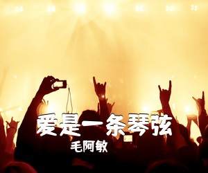 毛阿敏《爱是一条琴弦》尤克里里谱