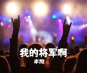 半阳《我的将军啊》C调吉他谱