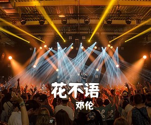 邓伦《花不语》D调吉他谱