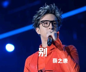 薛之谦《别》D调吉他谱
