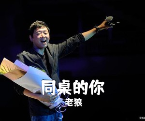 老狼《同桌的你》D调吉他谱