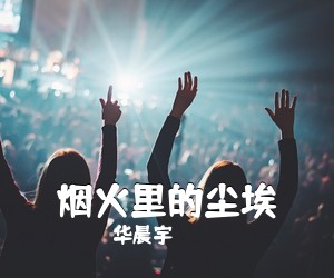 华晨宇《烟火里的尘埃》F调吉他谱