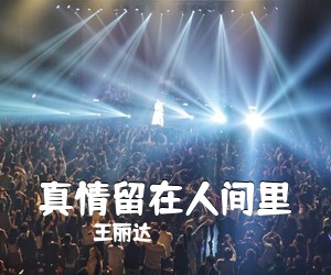 王丽达《真情留在人间里》尤克里里谱