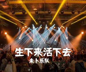 未卜乐队《生下来活下去》D调吉他谱