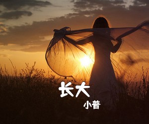 小普《长大》C调吉他谱