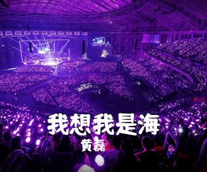 黄磊《我想我是海》G调吉他谱