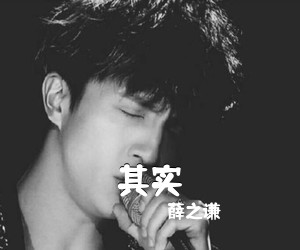 薛之谦《其实》C调吉他谱