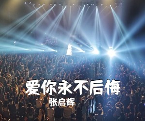 张启辉《爱你永不后悔》G调吉他谱
