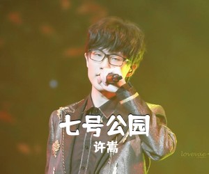 许嵩《七号公园》G调吉他谱